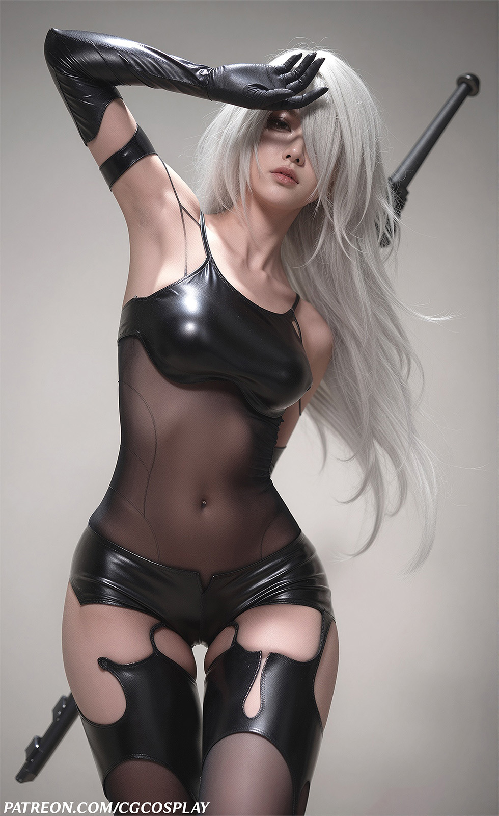 YoRHa Type A No.2 - Nier:Automata 🤖🖤🤍 7 YoRHa Type A No.2 NierAutomata 7 YoRHa Type A No.2 - Nier:Automata 🤖🖤🤍